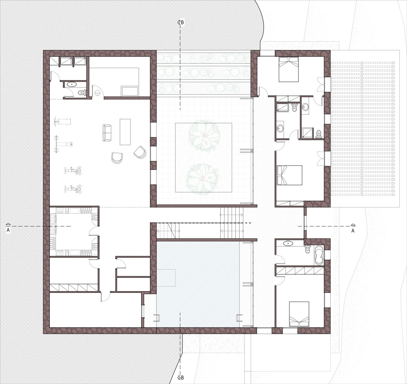 07-square-house-plan-level-1